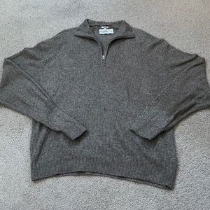 QUARTER ZIP FLEECE | SIZE L